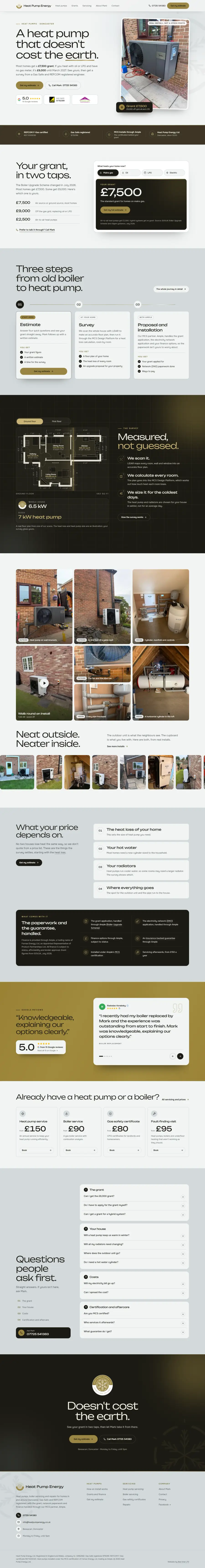 Heat Pump Energy website